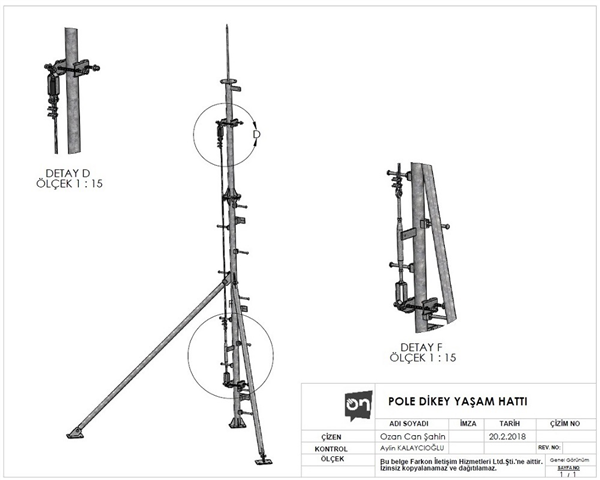 DİKEY YAŞAM HATTI (POLE)